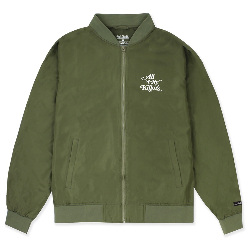 ACK BOMBER JACKET - OLIVE