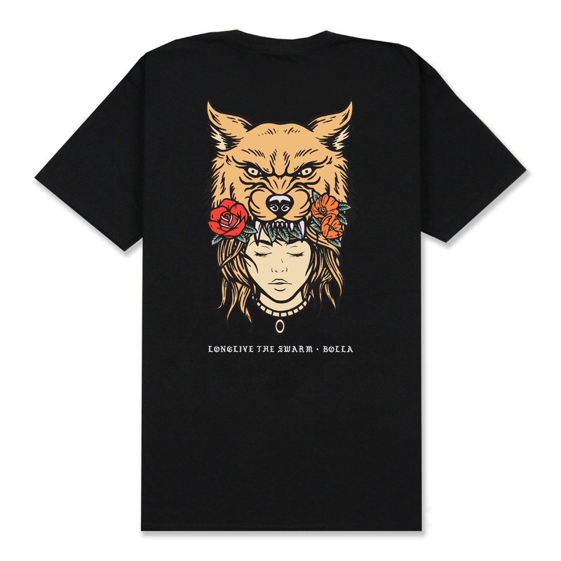 DUALITY T-SHIRT - BLACK (BUILT TO BLOOM)