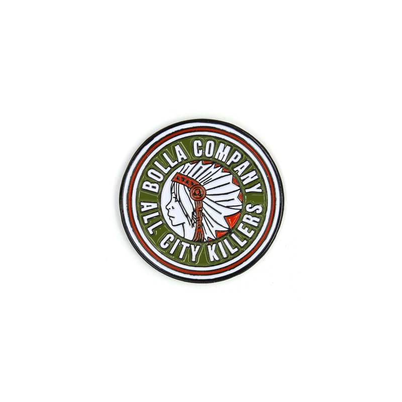 EMBLEM PIN - OLIVE