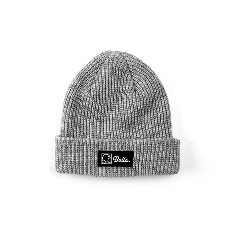 EVERYDAY FOLD BEANIE - HEATHER GREY