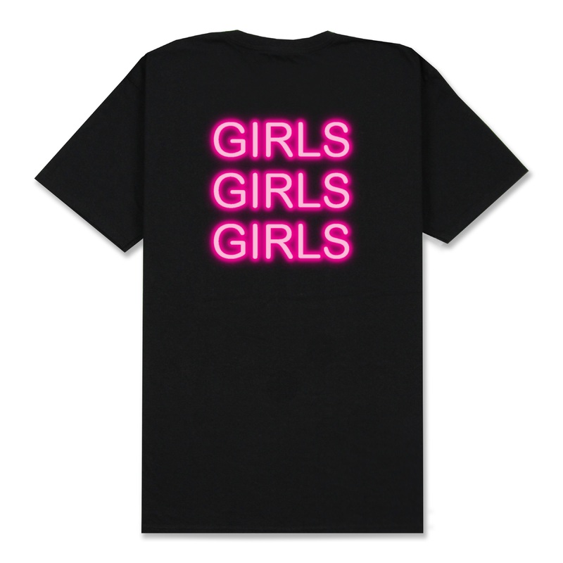 GIRLS T-SHIRT - BLACK