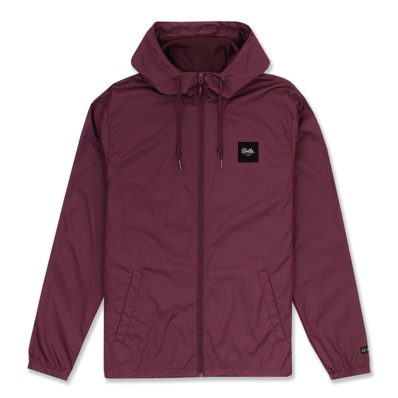 INSIGNIA II WINDBREAKER JACKET - BURGUNDY
