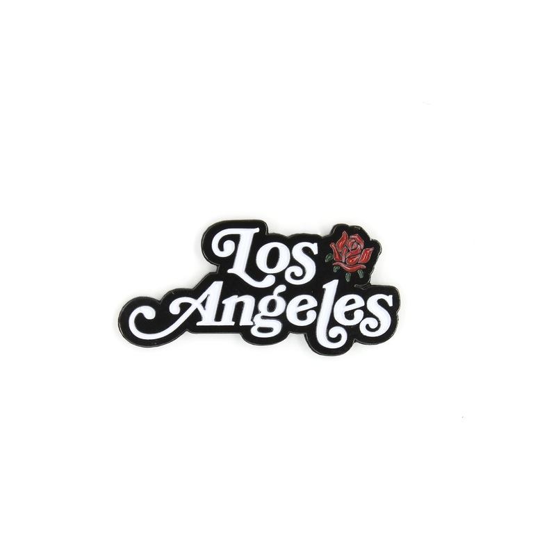 LOS ANGELES PIN - BLACK