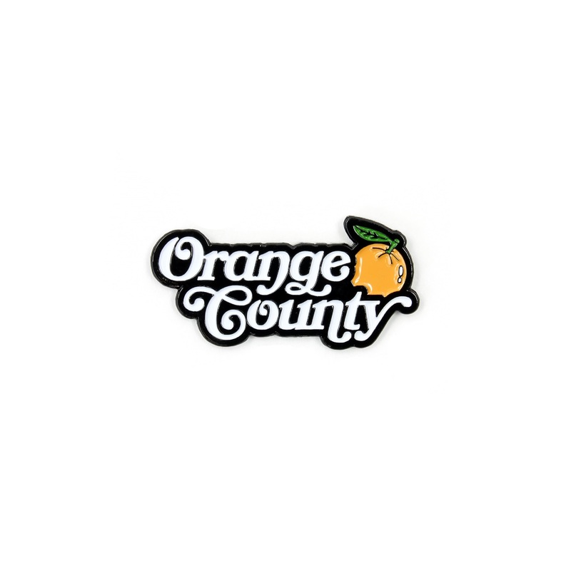 ORANGE COUNTY PIN - BLACK