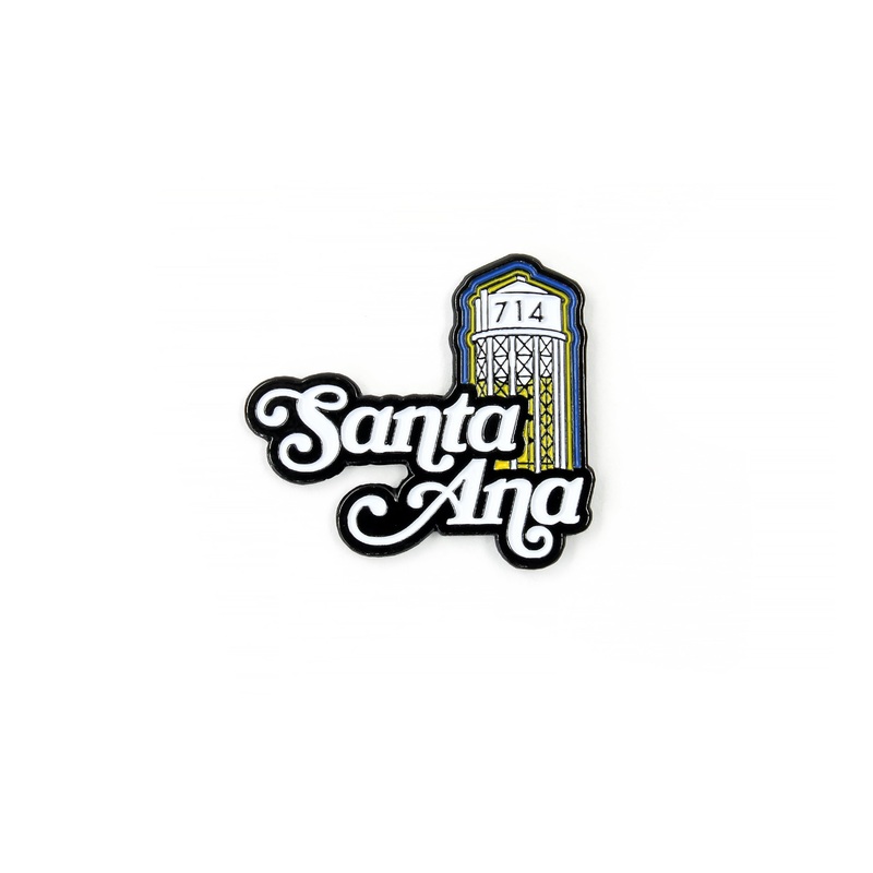 SANTA ANA PIN - BLACK