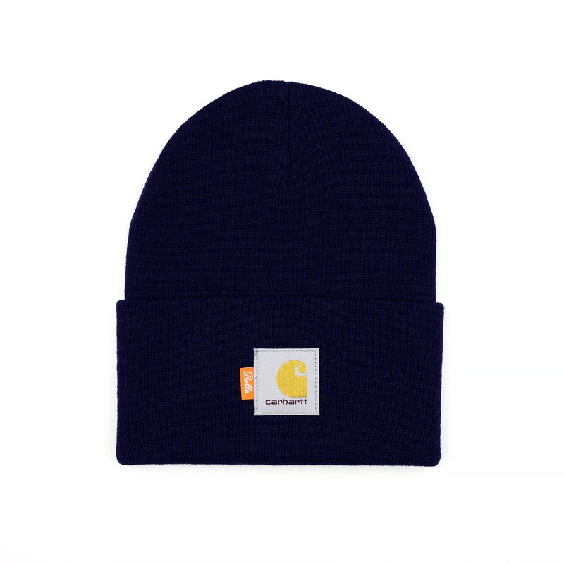 CARHARTT A18 DAILY BEANIE - NAVY