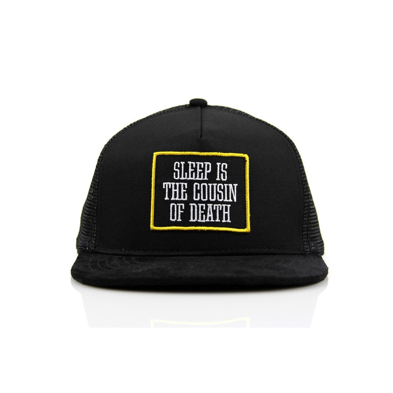 DEATH TRUCKER HAT - BLACK