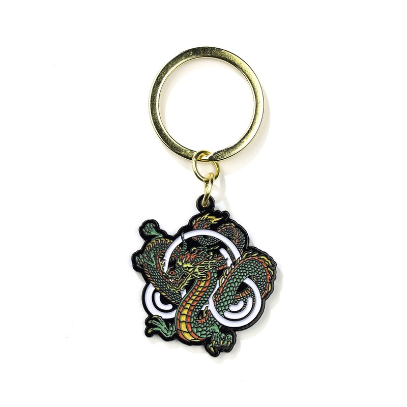 DRAGON KEYCHAIN - BLACK
