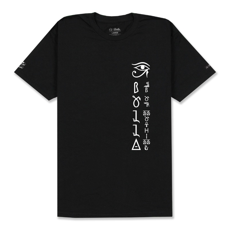 HIEROGLYPH T-SHIRT - BLACK (SB OR NOTHING)