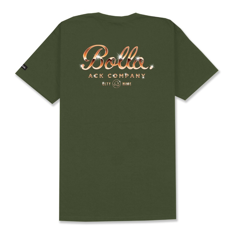 INSIGNIA CHROME T-SHIRT - OLIVE