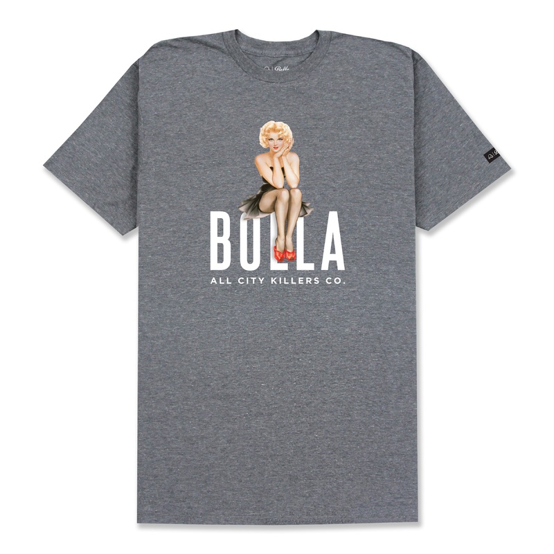 RISKY T-SHIRT - HEATHER GREY