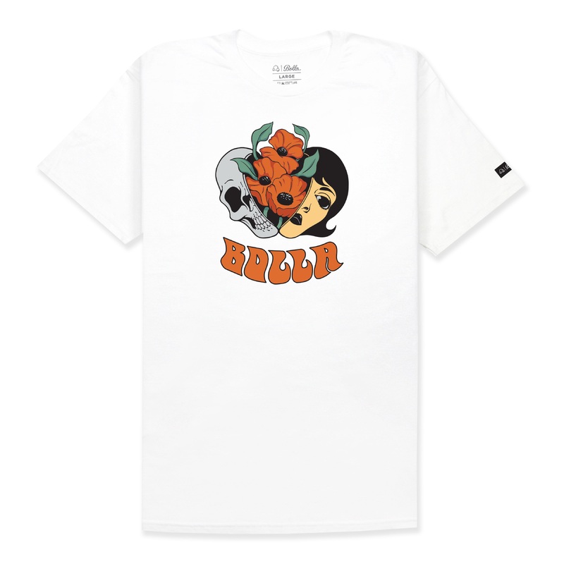 SPLIT T-SHIRT - WHITE