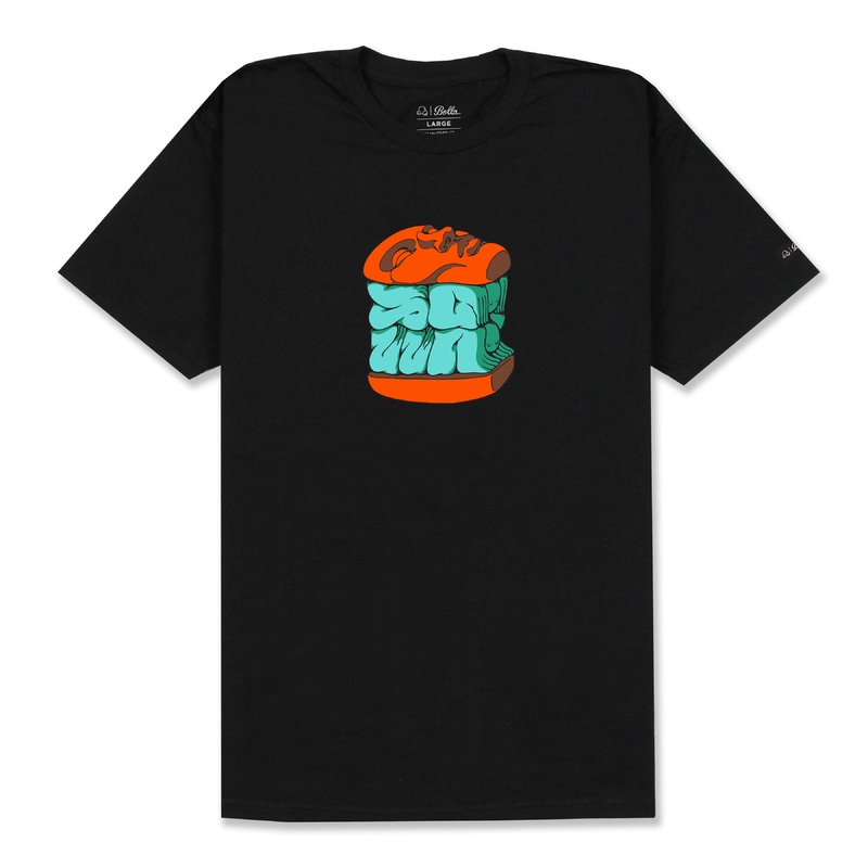 STACK T-SHIRT - BLACK