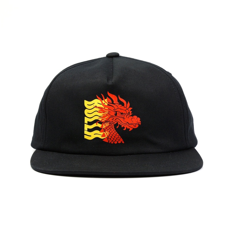 TATSU SNAPBACK HAT - BLACK
