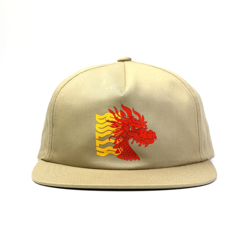 TATSU SNAPBACK HAT - KHAKI