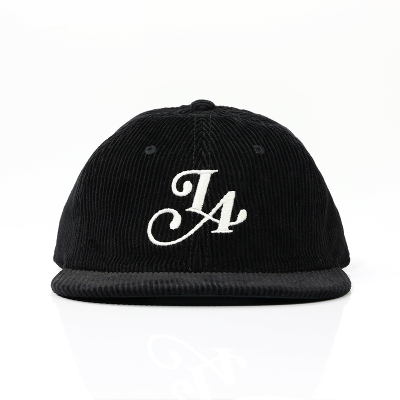 LA STRAPBACK HAT - BLACK