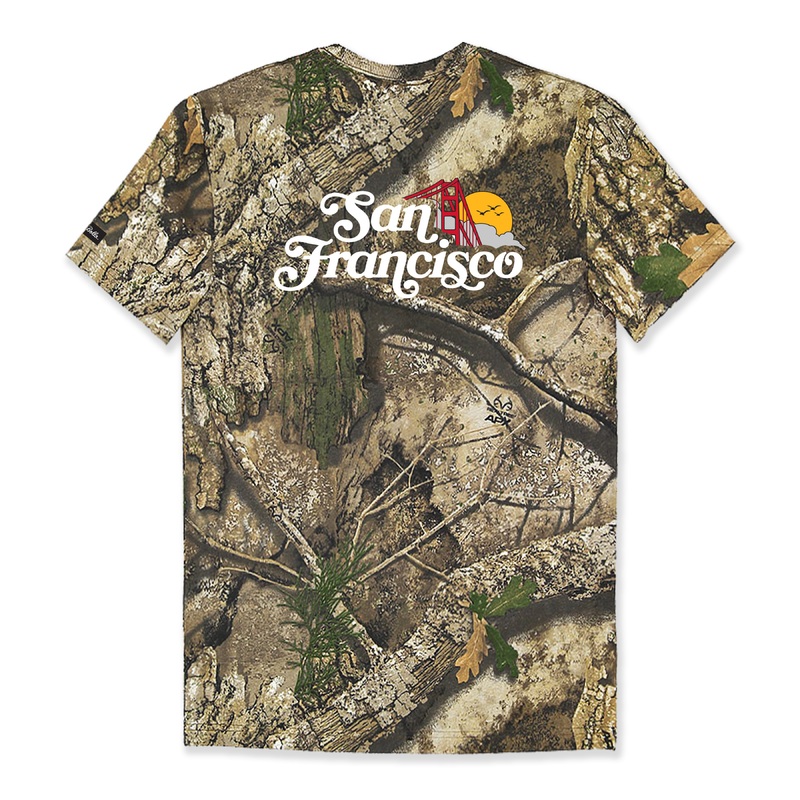 SAN FRANCISCO T-SHIRT - TREE CAMO
